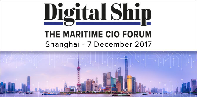 The Maritime CIO Forum Shanghai-7 December 2017，