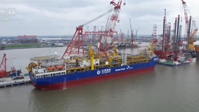 First smart FPSO delivered in Nantong