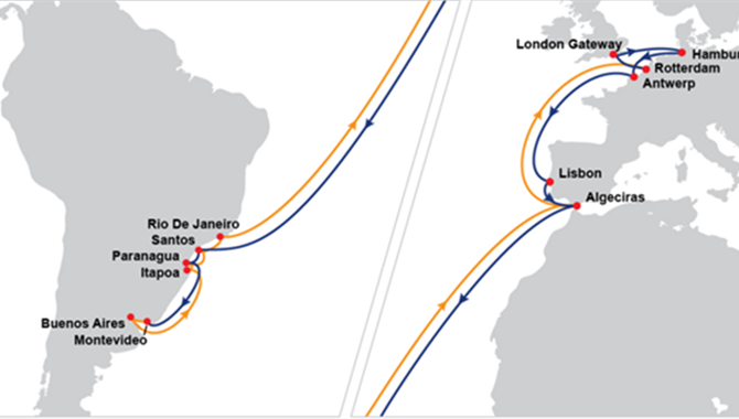 OOCL launches Europe East Coast South America Expre