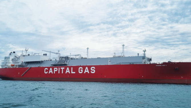 Capital Gas Ship Management Takes Delivery of LNG C