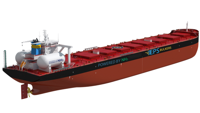 北海造船再次与新加坡EPS合作签订四艘