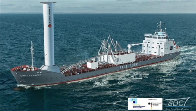 德国政府出资支持船舶风帆项目