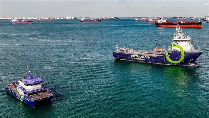 新加坡已经对远洋船舶加注了氨燃料