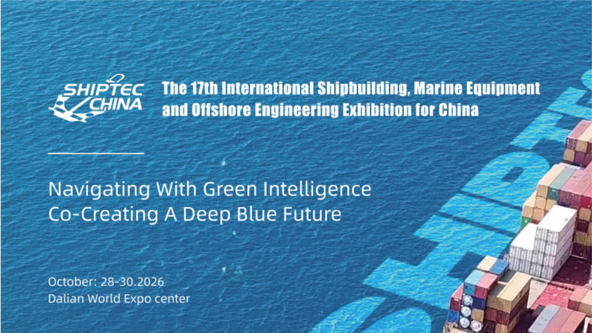 Shiptec China 2026.10.28-10.30 |  The Green and Intelligent Ship Water - pump Solution of Beijing Tanxianda Pump Technology Development Co., Ltd.
