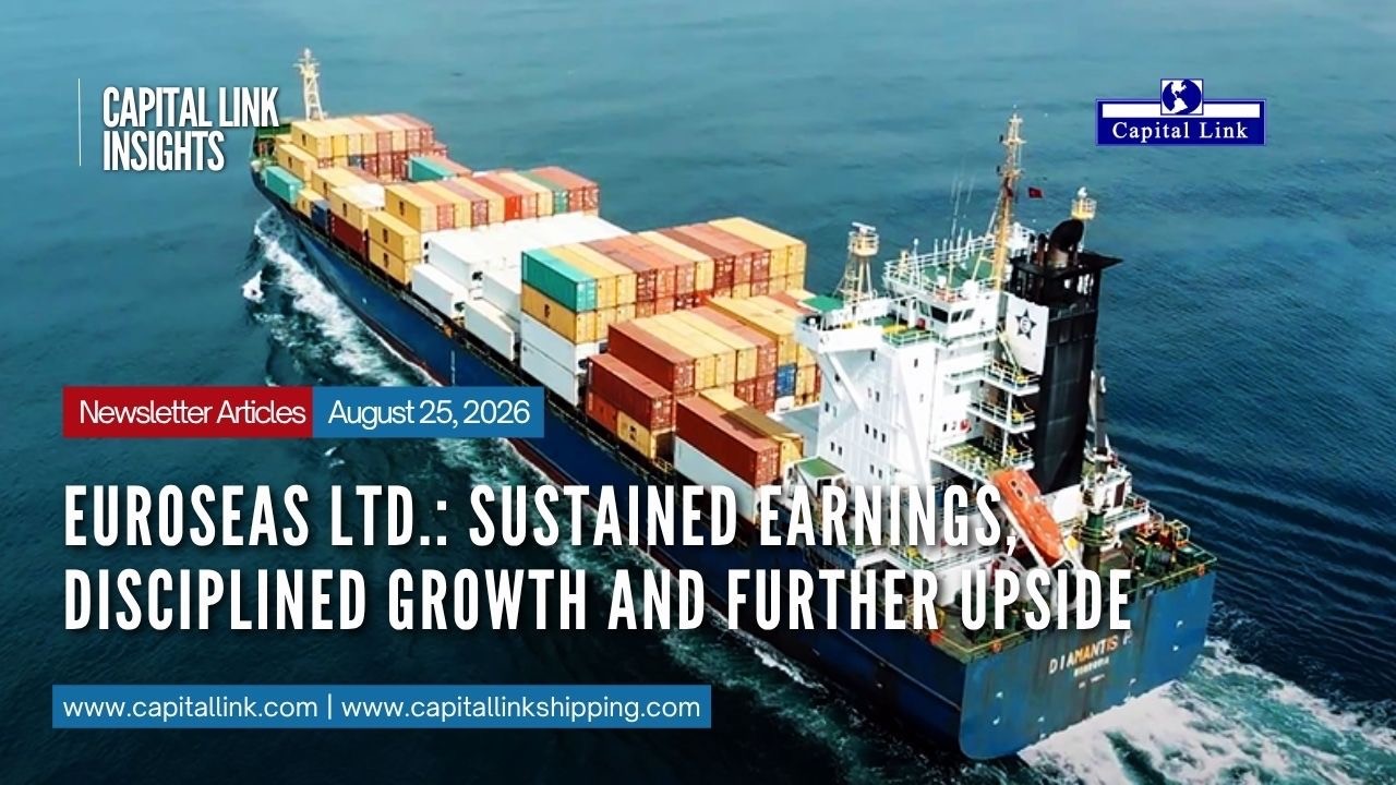 Euroseas Ltd.: Sustained Earnings, Disciplined Growth and Further Upside