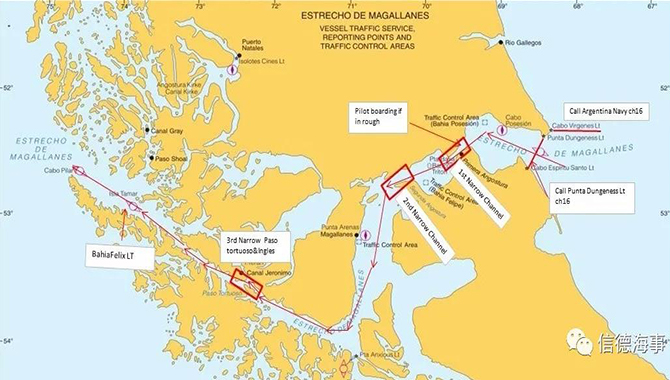 麦哲伦海峡轮廓图图片