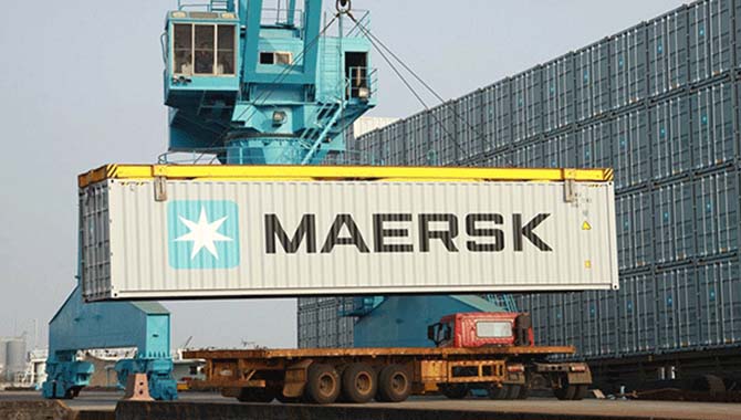 航运巨头马士基关闭中国东莞集装箱厂