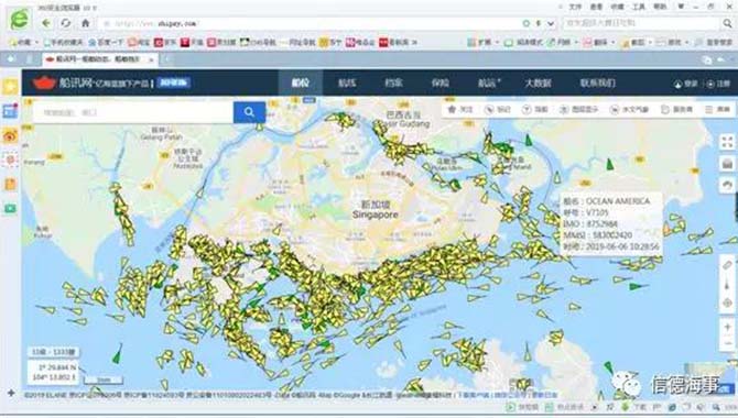 船舶进出新加坡港或新加坡海峡操作注意
