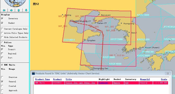 Enc Chart Number