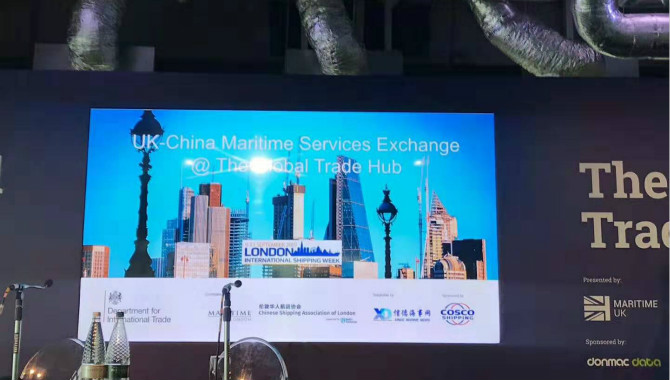 Uk-China Maritime service excha
