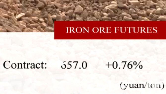 China's iron ore futures close higher Tuesday