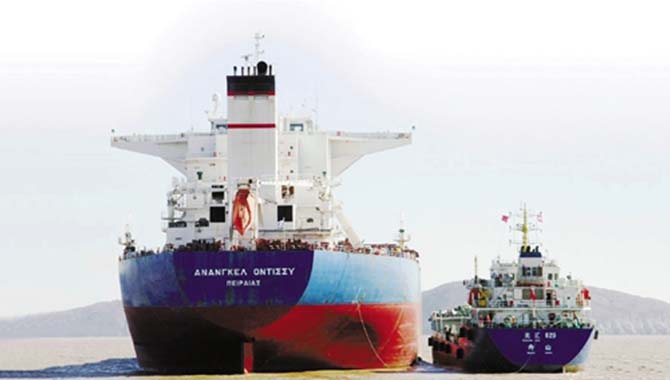海南洋浦完成首票“保税燃料油直供国际