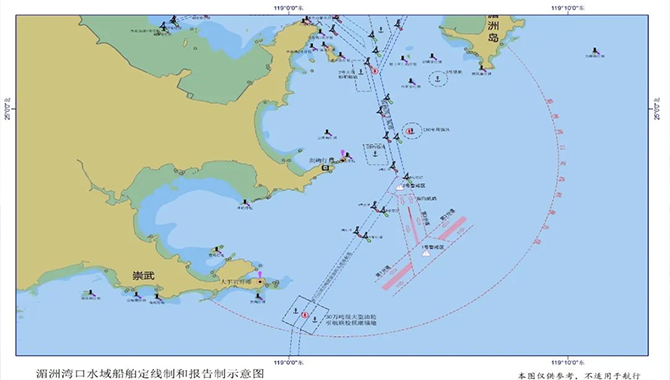 注意！湄洲湾口船舶定线制已于2020年7月