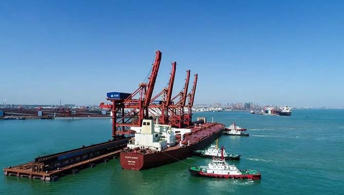 湛江港全力打造国内首个智能散货码头