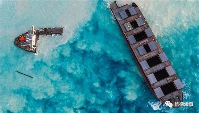 20万吨级货轮搁浅、断裂、漏油后租家正