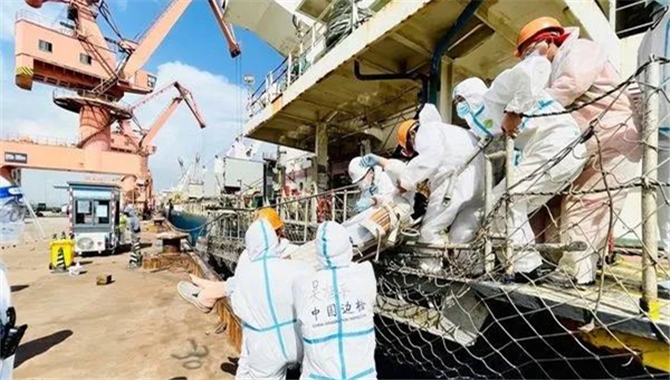 关于协助自埃及上岸船员进行14天隔离和
