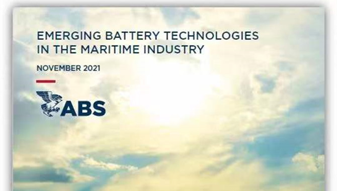 ABS Evaluates the Latest Battery Technologies