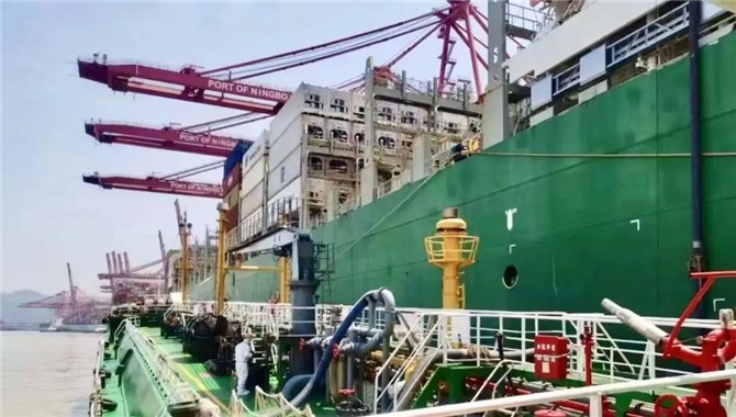 海港国贸保税燃料油加注单笔供应量创历