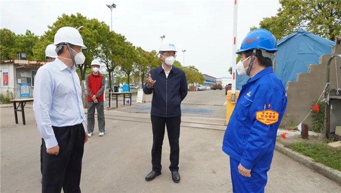 沪东中华长兴造船基地复工复产