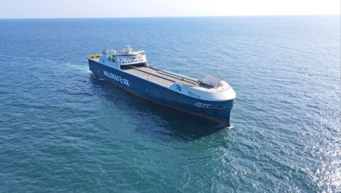 World's largest ice-rated multi-fuel RoRo built by 