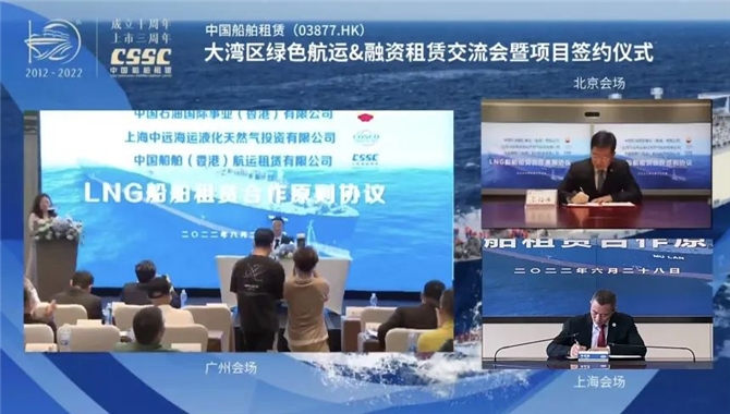 三大央企联袂签约，LNG产业链发展再添动
