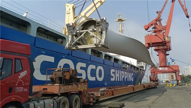 中远海运特运为GE提供物流延伸服务
