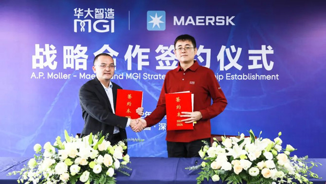 Maersk partner with MGI Tech in logistics