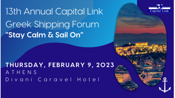 Capital Link's 13th Annual Greek Shipping Forum