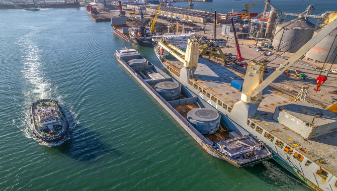 MAN Energy Solutions Ships World's Largest Salt Bat