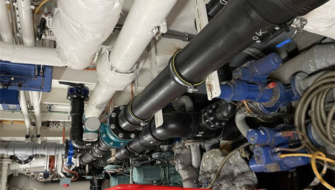 GF Piping Systems retrofits a 92.700 GT cruise ship