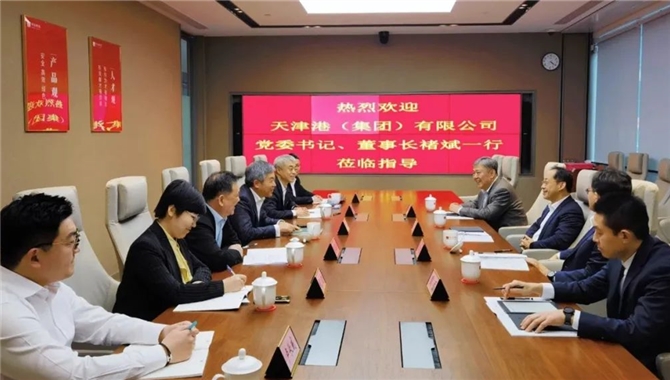今年第六家！中谷海运和天津港集团谈合