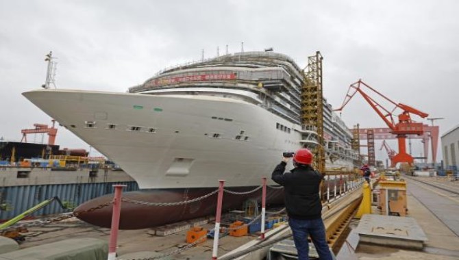 Large cruise vessel building seen as milestone