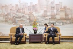 陈吉宁会见国际航运公会主席伊曼纽尔·