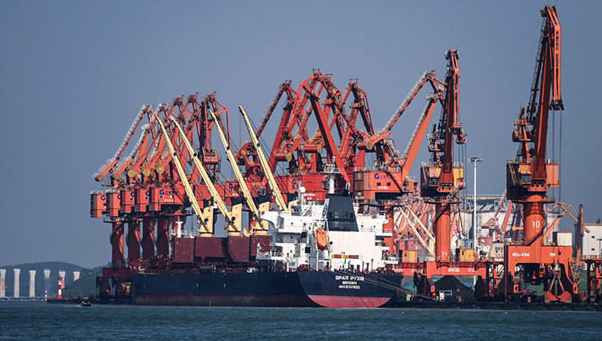 China rail-sea intermodal trains ship 191,000 conta