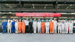 舟山中远海运重工15.4万吨穿梭油轮N787项