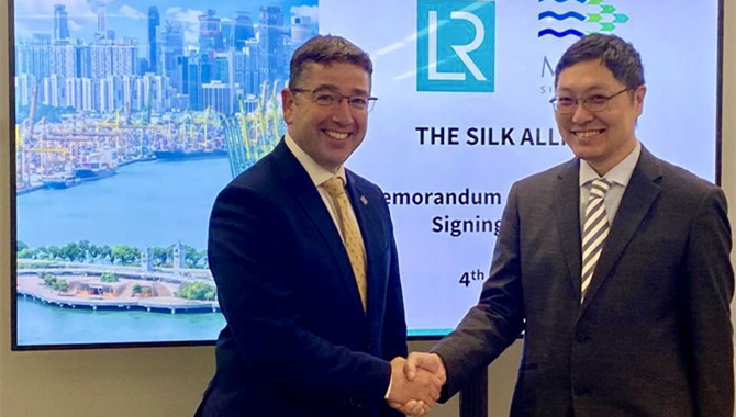 MPA Singapore and Lloyd's Register sign 'Silk Allia
