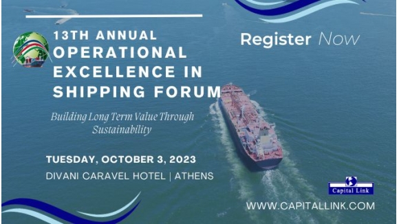 13th Operational Excellence in Shipping Forum