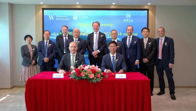 Jinling Shipyard signed a batch order for 4+4+4 met