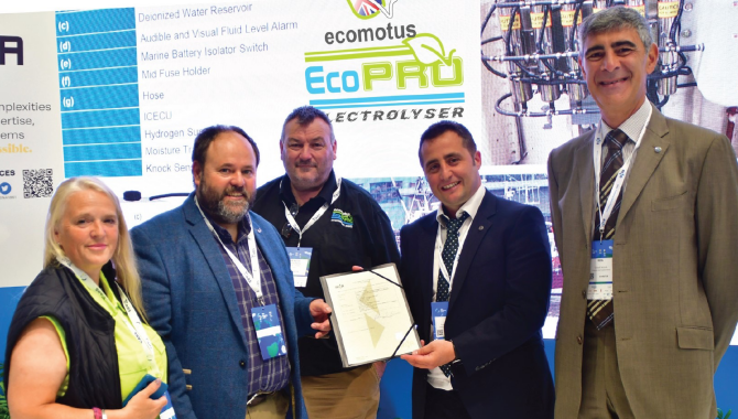 Ecomotus' EcoPro Fuel Catalyst System awarded RINA'