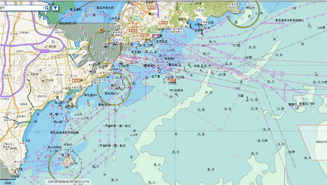 青岛港朝连岛1号锚地正式启用