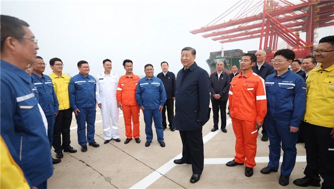 心系航运业！揭秘习近平总书记背后的那