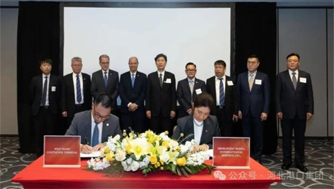 不常见！中国港航企业，到美国，开恳谈