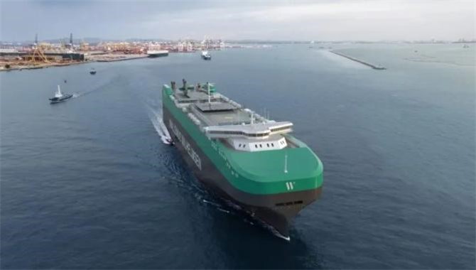 12100CEU！全球最大滚装船来了！中国造！