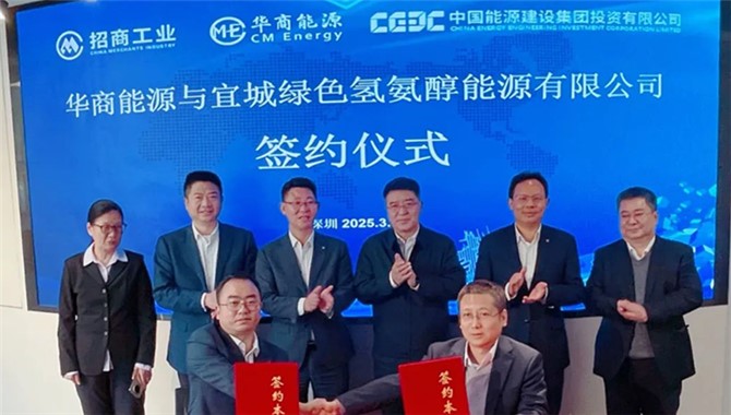 招商工业+华商能源+中国能建，合作推进