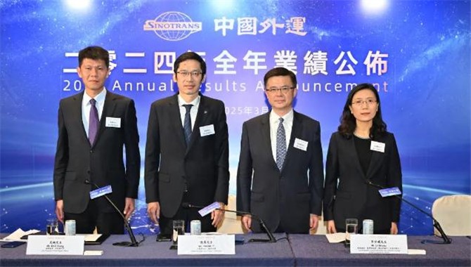 一图读懂中国外运2024年度业绩！
