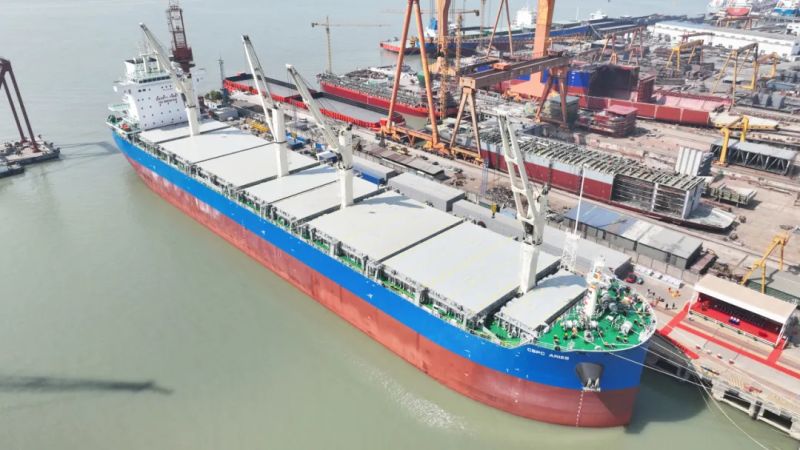  World’s Largest Pulp Carrier Delivered 213 Days 