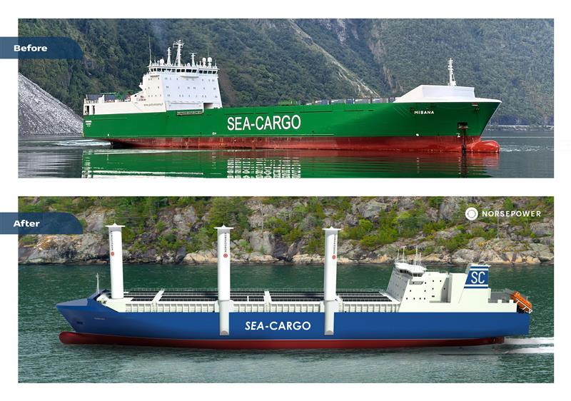 Sea-Cargo and Norsepower continue their collaborati