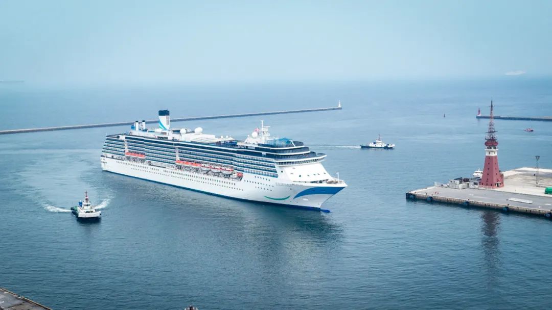 Northeast China port resumes international cruise h