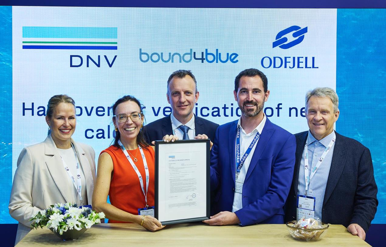 bound4blue secures DNV validation for wind propulsi