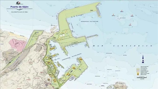 【港口信息】西班牙希洪港（Gijón Port）